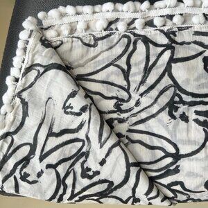 ITS EASTER!!!   Hunt Slonem inspired "BUNNIES" Scarf /Surong